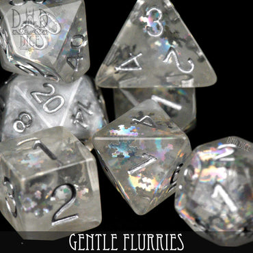 Gentle Flurries Dice Set (Online Order Only)
