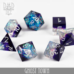 Ghost Town Handmade Dice Set (Online Order Only)