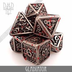 Gladiator Metal Dice Set (Online Order Only)