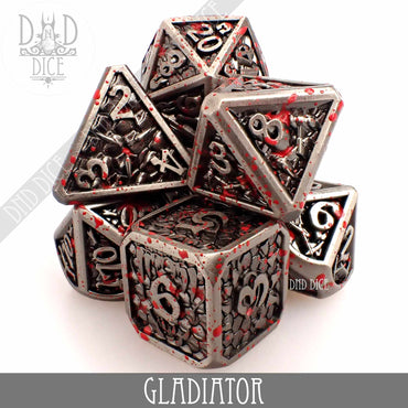 Gladiator Metal Dice Set (Online Order Only)