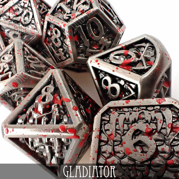 Gladiator Metal Dice Set (Online Order Only)
