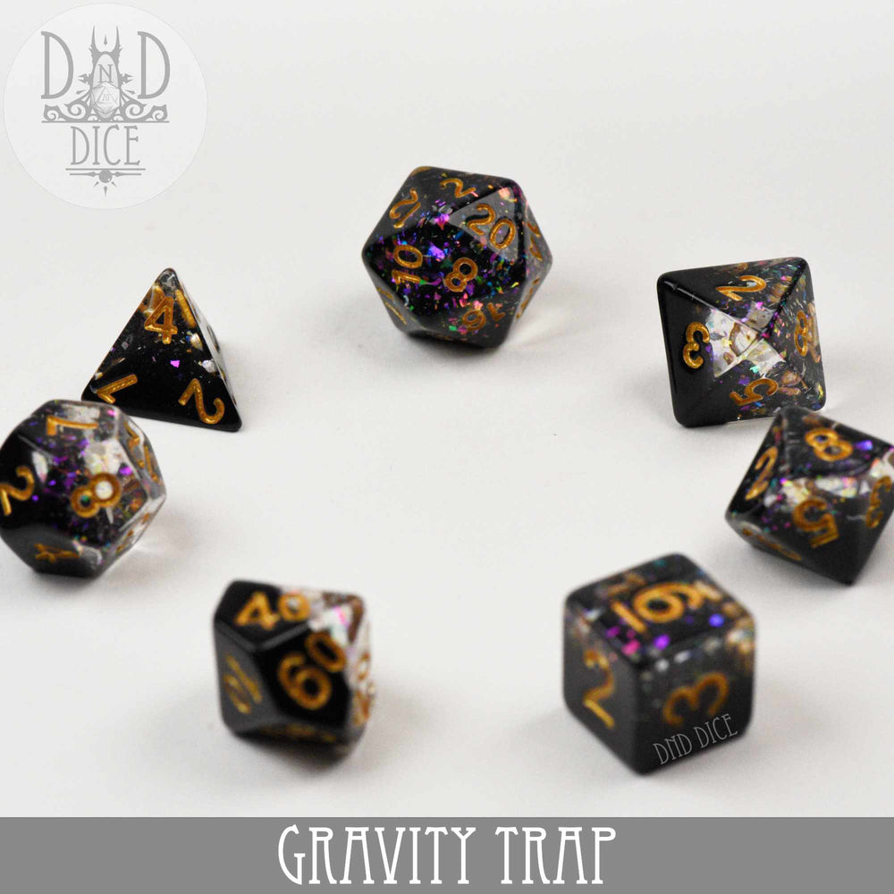 Gravity Trap Dice Set (Online Order Only)
