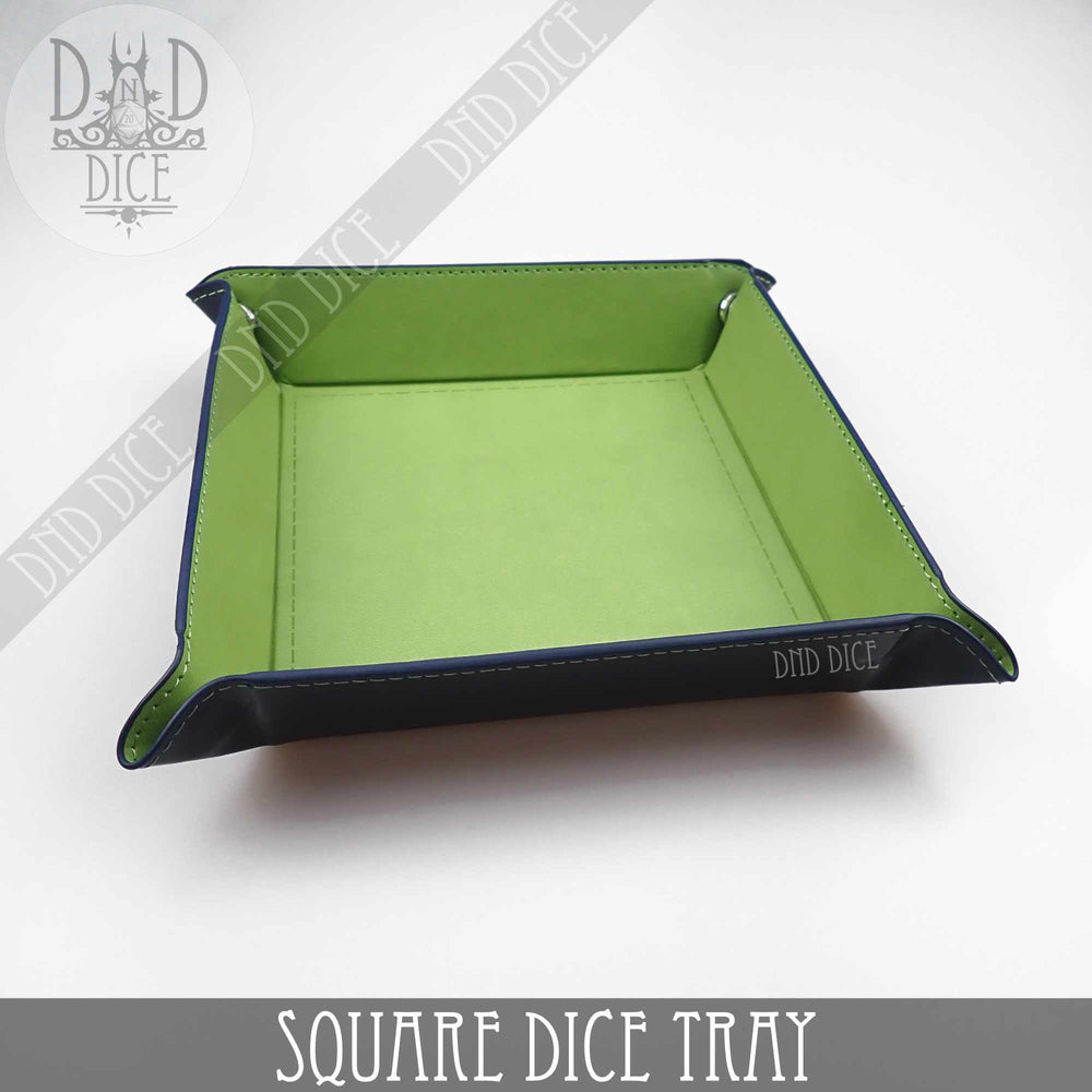 Square Dice Tray (6 Colors) (Online Order Only)