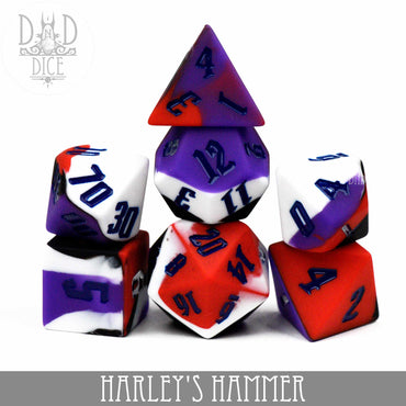 Harley's Hammer Silicone Dice Set (Online Order Only)
