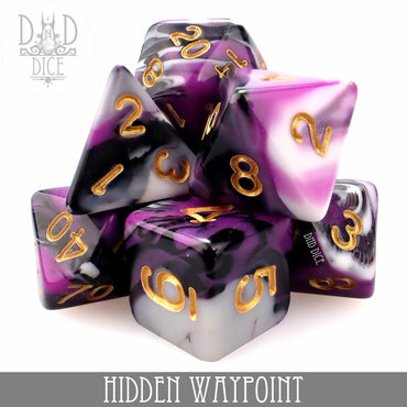 Hidden Waypoint Dice Set (Online Order Only)