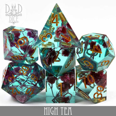 High Tea Handmade Dice Set (Online Order Only)