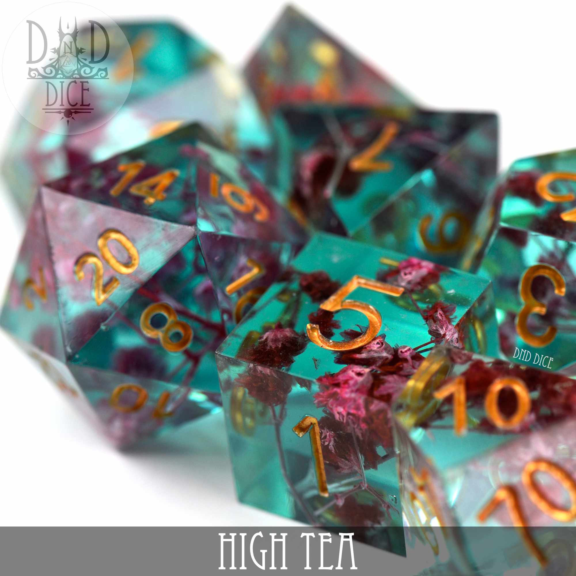 High Tea Handmade Dice Set (Online Order Only)