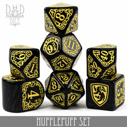 Harry Potter - Hufflepuff Dice Set (Online Order Only)