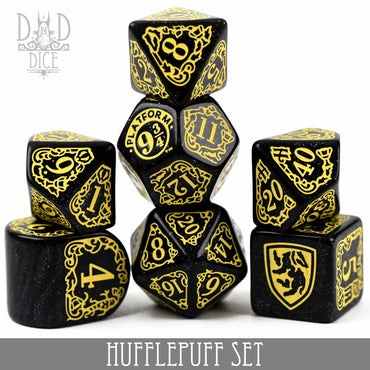 Harry Potter - Hufflepuff Dice Set (Online Order Only)