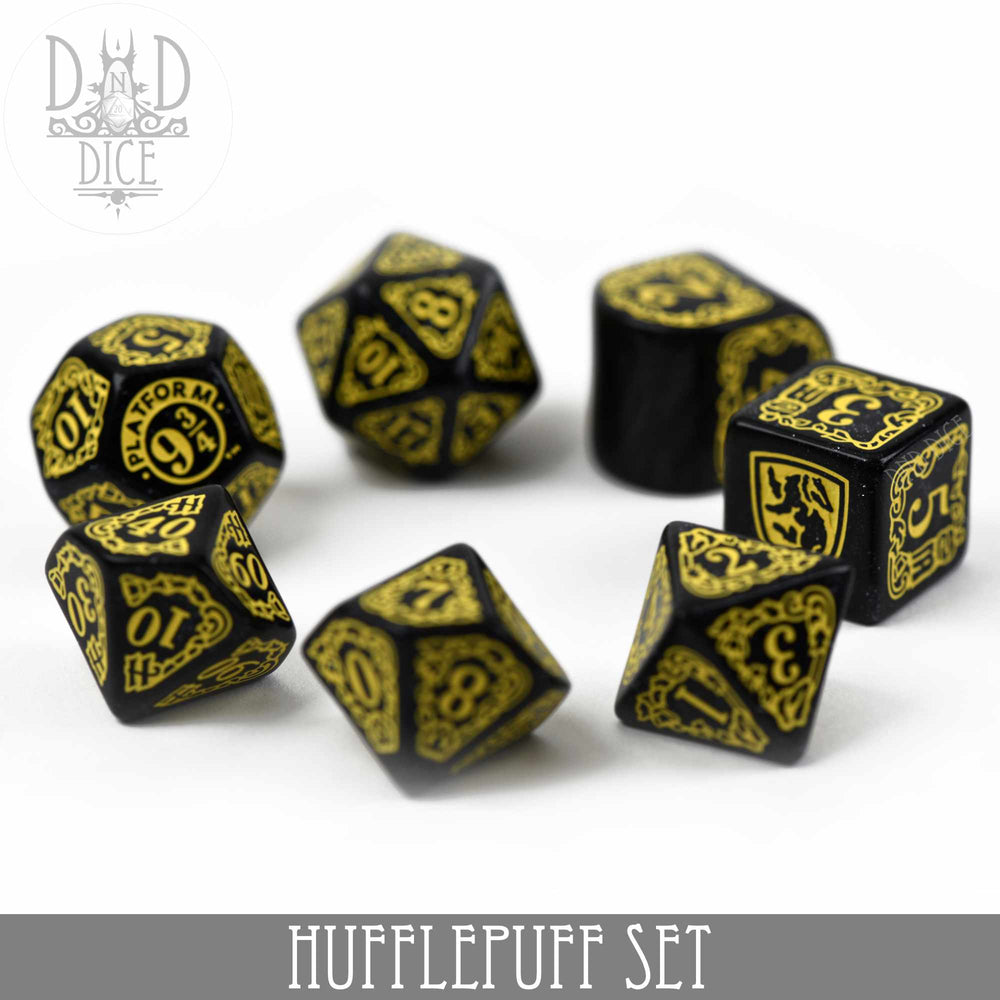 Harry Potter - Hufflepuff Dice Set (Online Order Only)