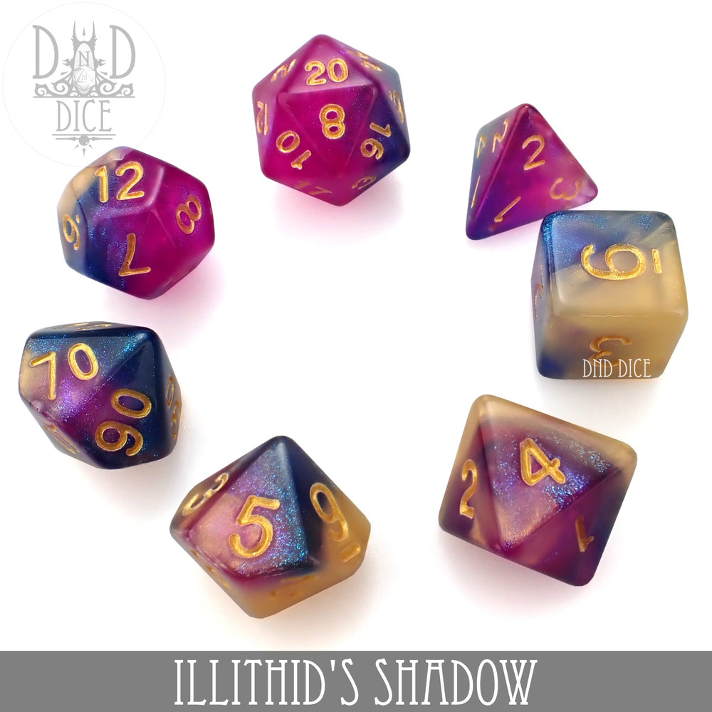 Illithid's Shadow Dice Set (Online Order Only)