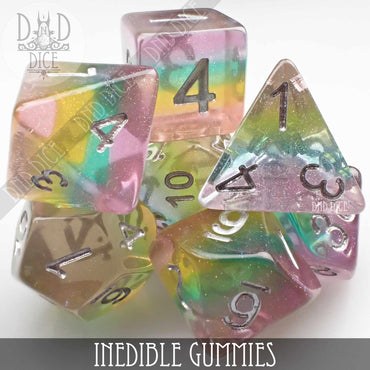 Inedible Gummies Dice Set (Online Order Only)