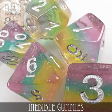 Inedible Gummies Dice Set (Online Order Only)