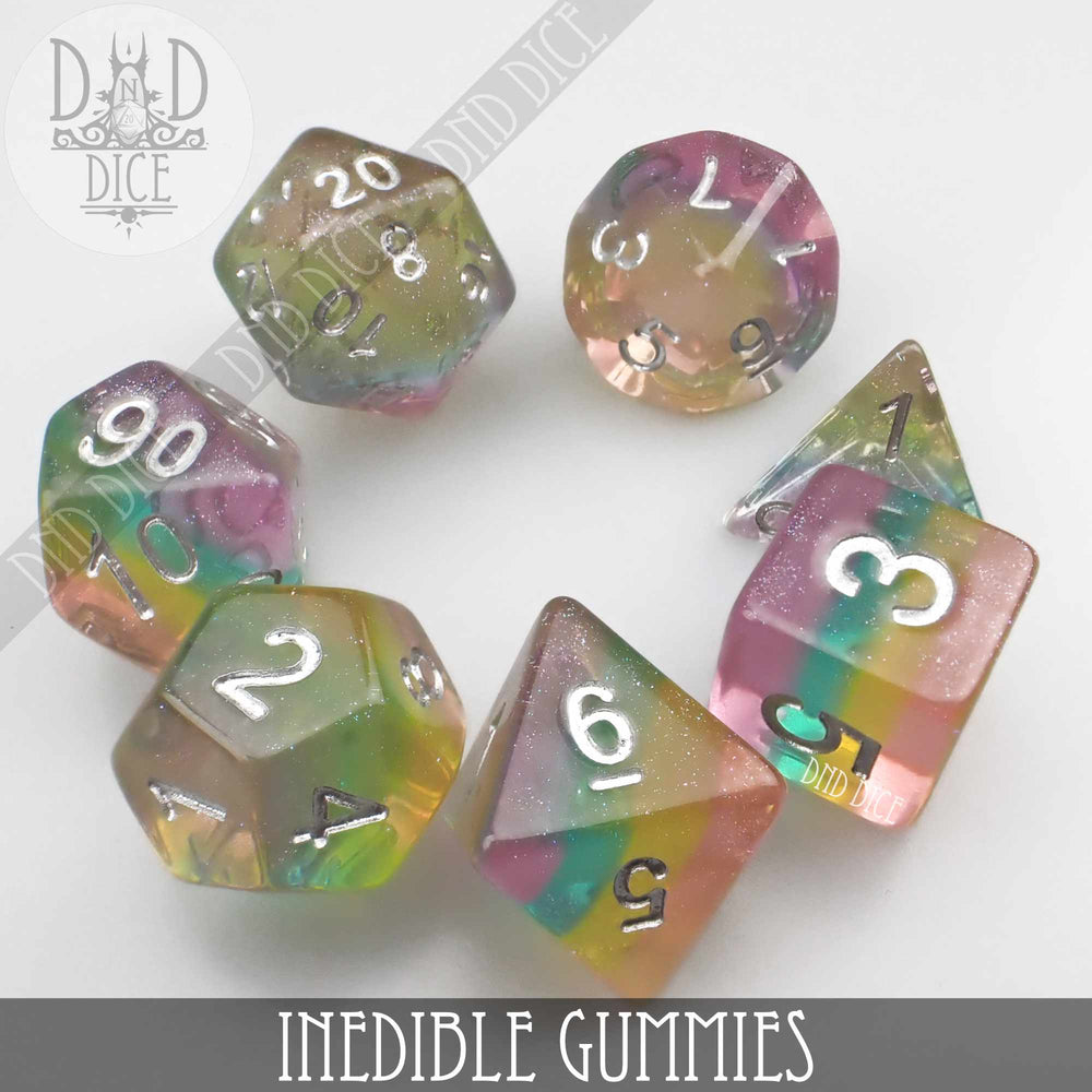 Inedible Gummies Dice Set (Online Order Only)