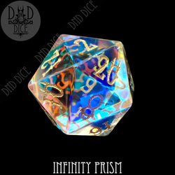 Infinity Prism 7 Glass Dice Set (Gift Box) (Online Order Only)
