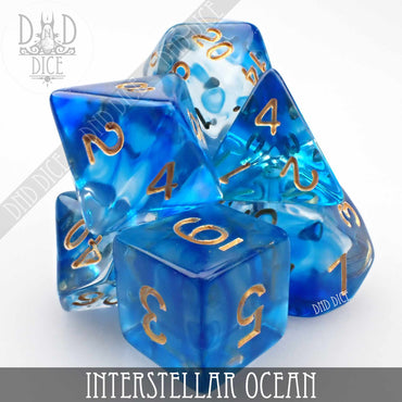 Interstellar Ocean Dice Set (Online Order Only)