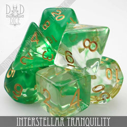 Interstellar Tranquility Dice Set (Online Order Only)