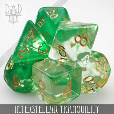 Interstellar Tranquility Dice Set (Online Order Only)