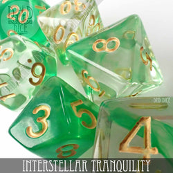 Interstellar Tranquility Dice Set (Online Order Only)