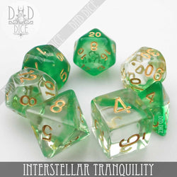 Interstellar Tranquility Dice Set (Online Order Only)