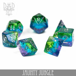 Jaunty Jungle Dice Set (Online Order Only)