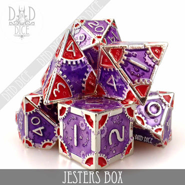 Jesters Box Metal Dice Set (Online Order Only)