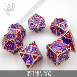 Jesters Box Metal Dice Set (Online Order Only)