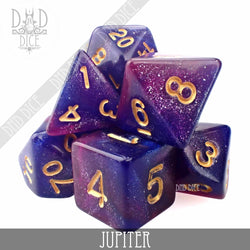 Jupiter Galaxy Dice Set (Online Order Only)