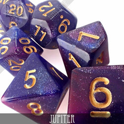 Jupiter Galaxy Dice Set (Online Order Only)