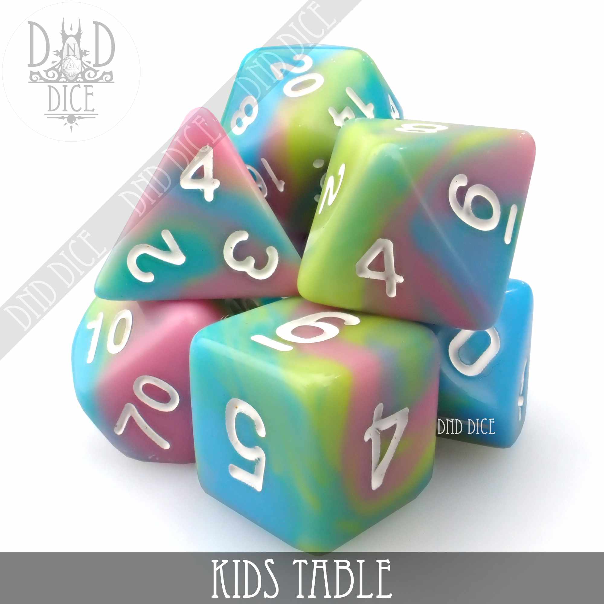 Kids Table Dice Set (Online Order Only)