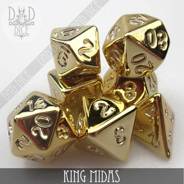 King Midas Dice Set (Online Order Only)