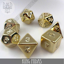 King Midas Dice Set (Online Order Only)