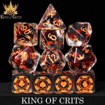 King of Crits 11 Dice Set (Online Order Only)
