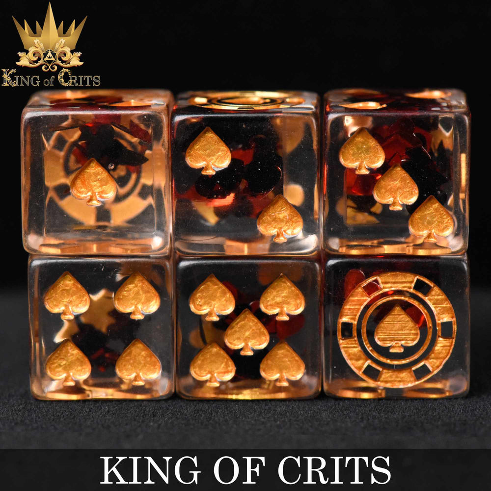 King of Crits 11 Dice Set (Online Order Only)