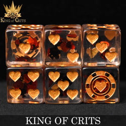 King of Crits 11 Dice Set (Online Order Only)
