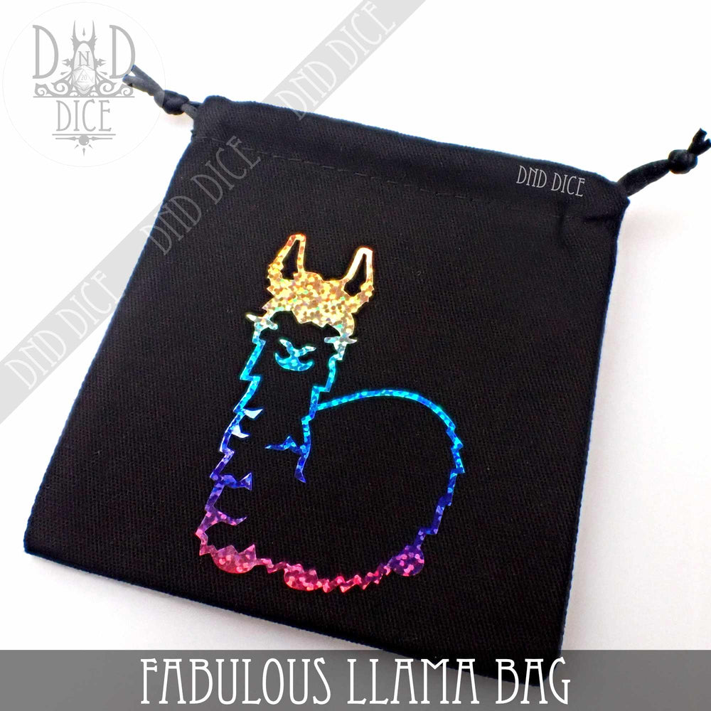 Fabulous Llama Dice Bag (Online Order Only)