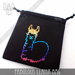 Fabulous Llama Dice Bag (Online Order Only)