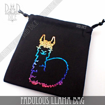 Fabulous Llama Dice Bag (Online Order Only)