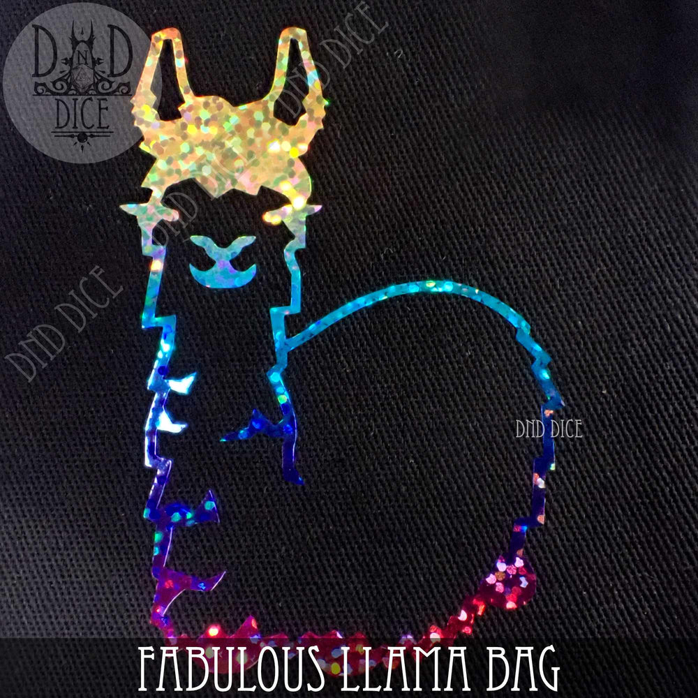 Fabulous Llama Dice Bag (Online Order Only)