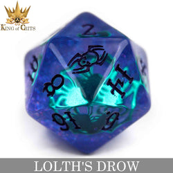 Lolth's Drow 11 Dice Set (Online Order Only)