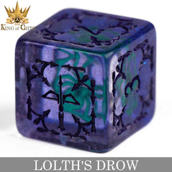 Lolth's Drow 11 Dice Set (Online Order Only)