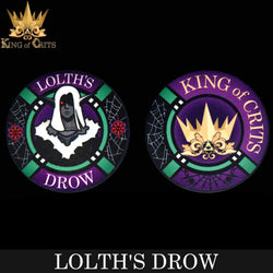 Lolth's Drow 11 Dice Set (Online Order Only)