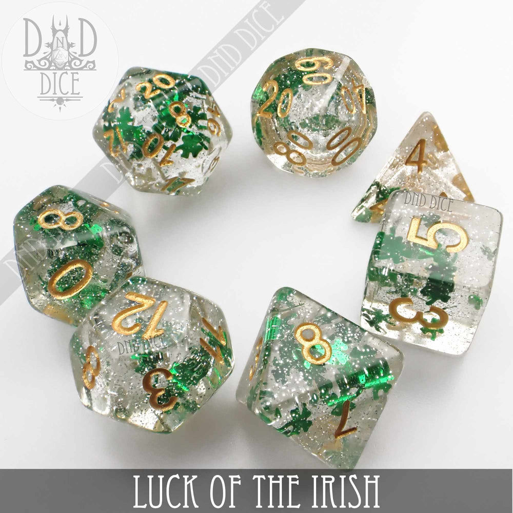 Luck of the Irish Dice Set (Online Order Only)