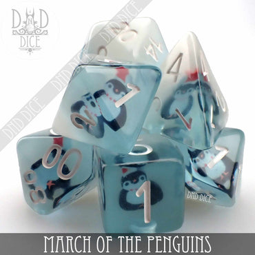 March of the Penguins Dice Set (Online Order Only)