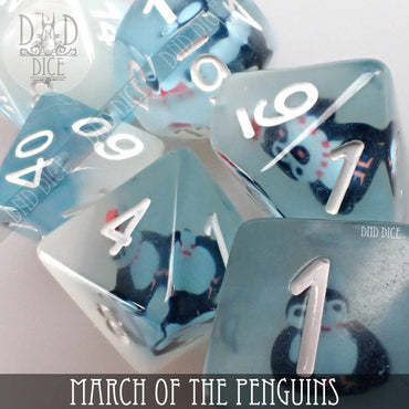 March of the Penguins Dice Set (Online Order Only)