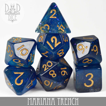 Mariana Trench Dice Set