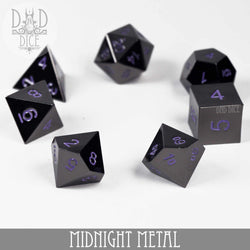 Midnight Metal Dice Set (Online Order Only)