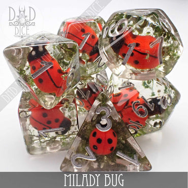 Milady Bug Dice Set (Online Order Only)