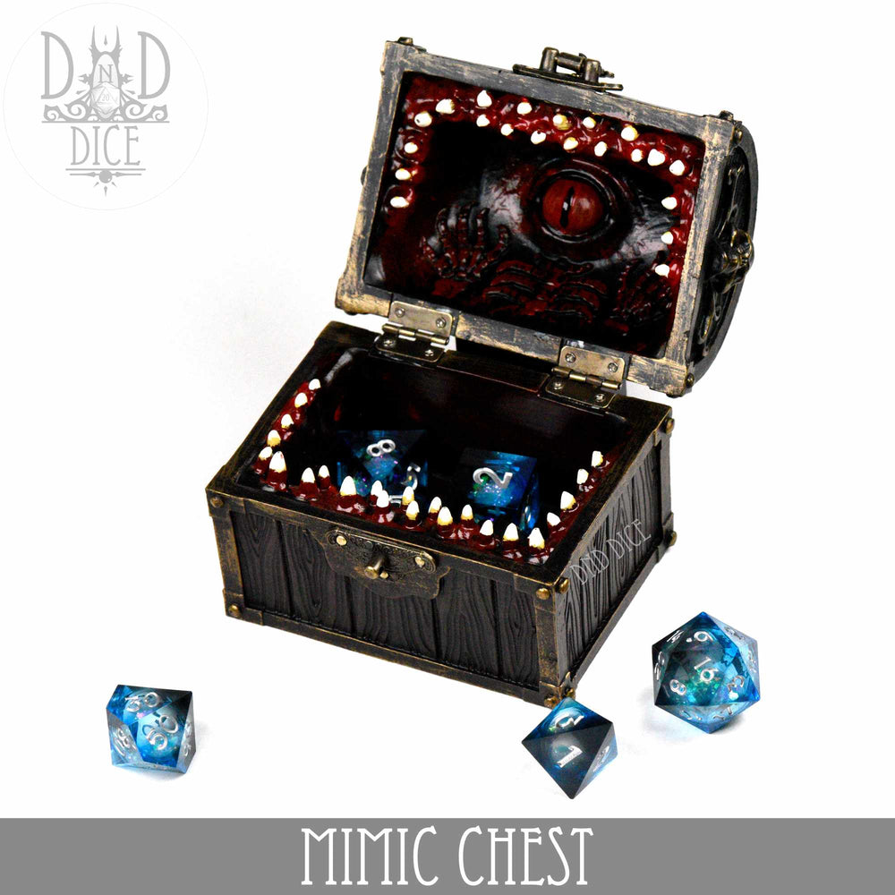 Mimic Chest Dice Box (Online Order Only)