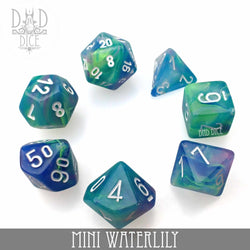 Mini Waterlily Dice Set (10mm) (Online Order Only)
